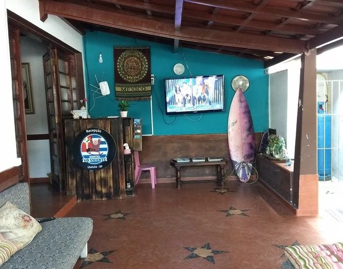 Hostel Vô Vicente no Centro de Ubatuba
