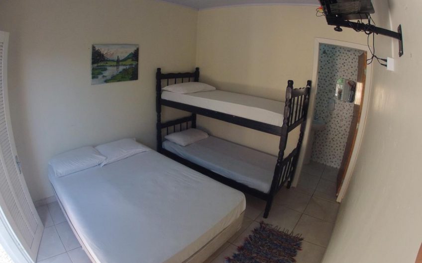 Hostel Caribe Ubatuba na Praia do Sapê em Ubatuba