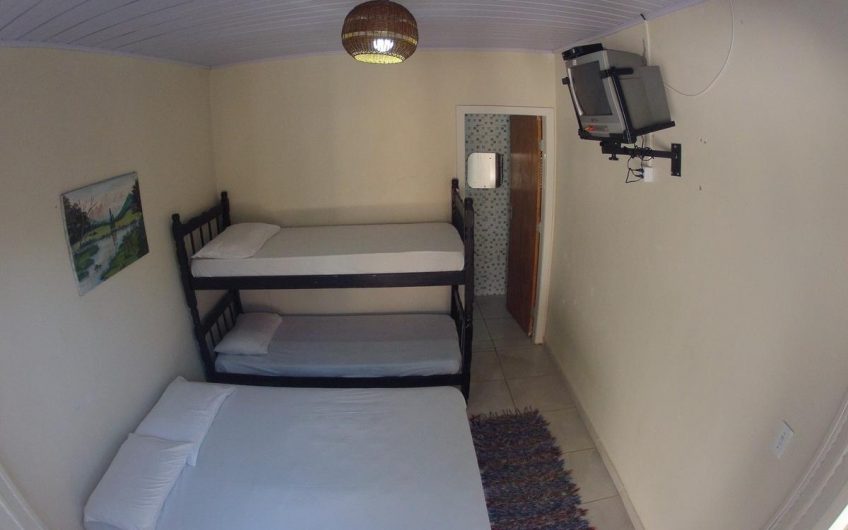 Hostel Caribe Ubatuba na Praia do Sapê em Ubatuba