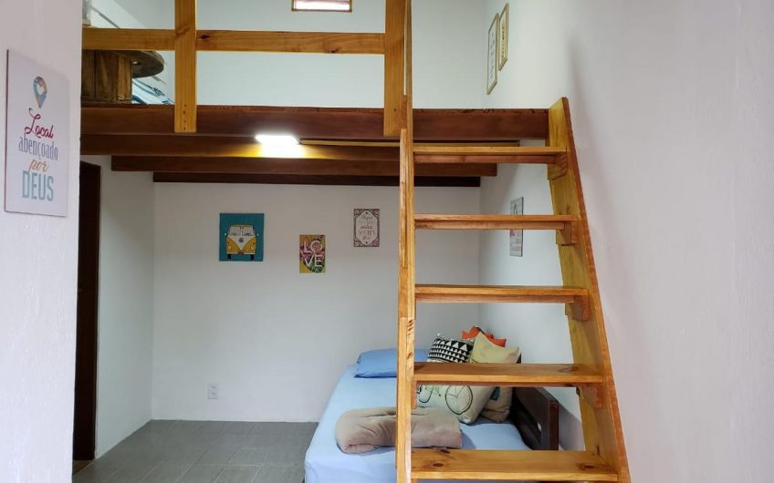 Santo Quintal Hostel na Praia do Itaguá em Ubatuba