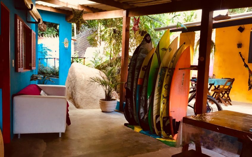 Bamboo Groove Hostel na Vila de Itamambuca em Ubatuba