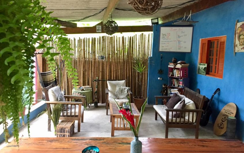 Bamboo Groove Hostel na Vila de Itamambuca em Ubatuba