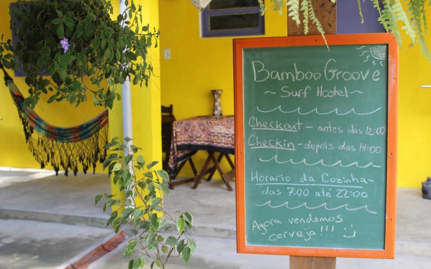 Bamboo Groove Hostel na Vila de Itamambuca em Ubatuba