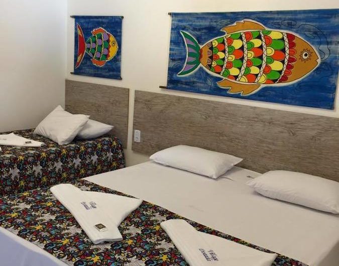 Hotel Village Enseada na Praia da Enseada em Ubatuba