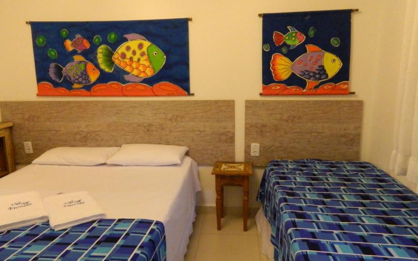 Hotel Village Enseada na Praia da Enseada em Ubatuba