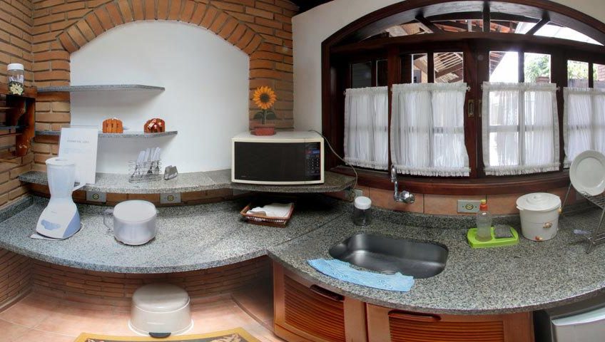 Hotel Giprita na Praia do Itaguá em Ubatuba