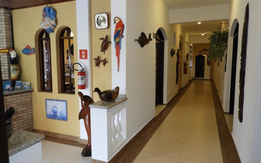 Hotel Parque Atlântico no Centro de Ubatuba