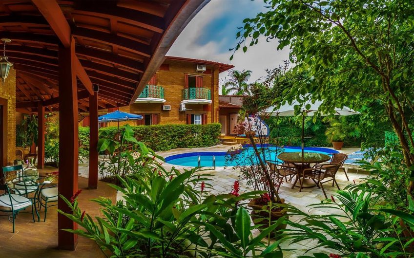Pousada Villa Di Rimini na Praia do Itaguá em Ubatuba