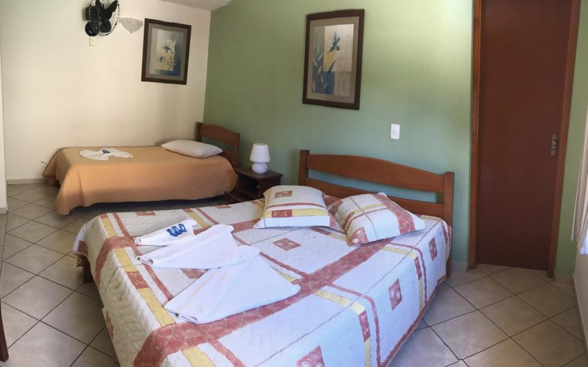 Pousada Alentejano I na Praia do Itaguá em Ubatuba