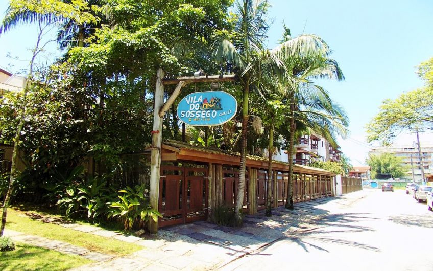 Pousada Vila do Sossego na Praia do Itaguá em Ubatuba