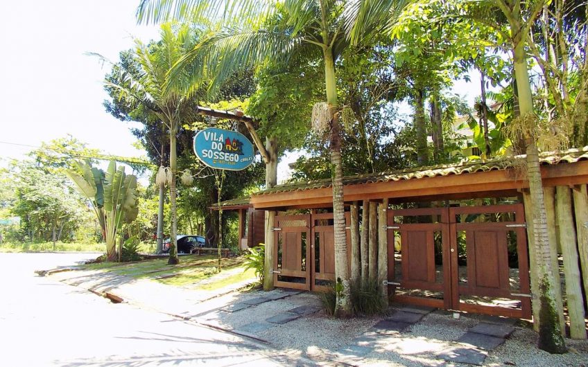 Pousada Vila do Sossego na Praia do Itaguá em Ubatuba
