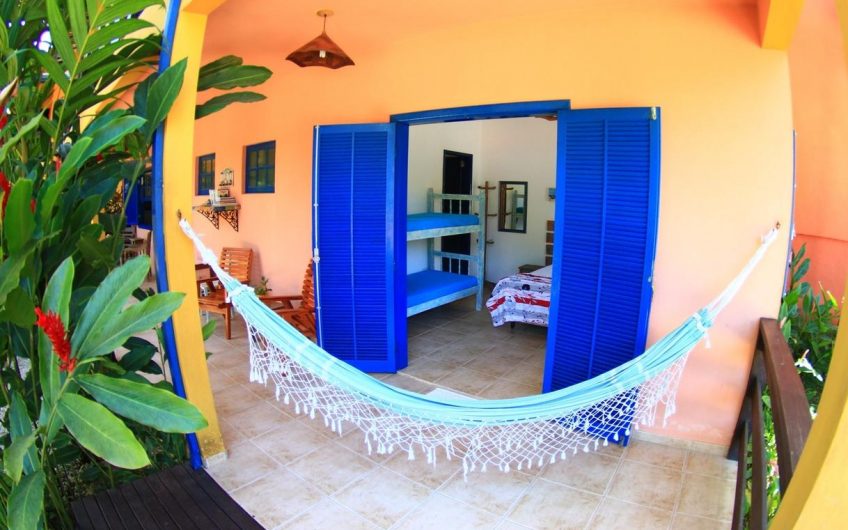 Pousada e Camping Canto do Dado na Vila de Itamambuca em Ubatuba