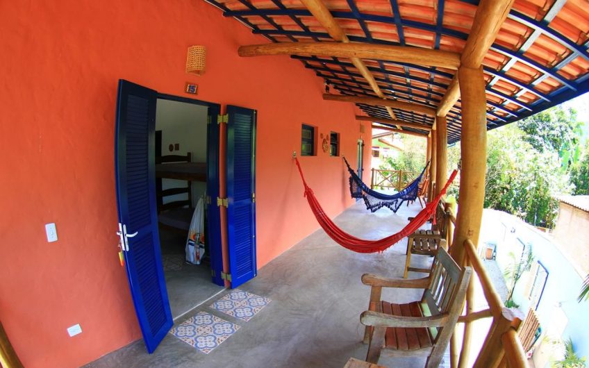 Pousada e Camping Canto do Dado na Vila de Itamambuca em Ubatuba