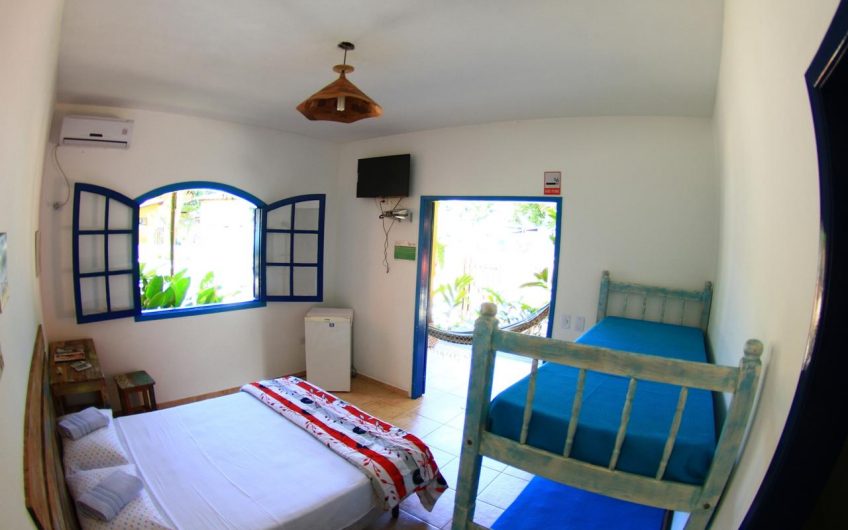 Pousada e Camping Canto do Dado na Vila de Itamambuca em Ubatuba