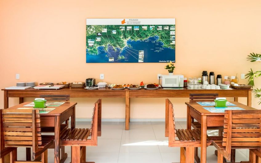 Pousada Villa Piemonte na Praia das Toninhas em Ubatuba