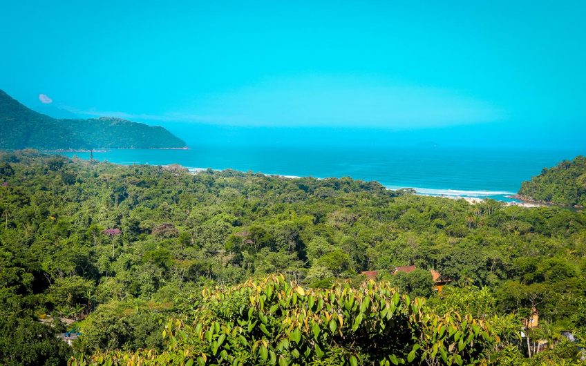 Burung Flats na Praia de Itamambuca em Ubatuba