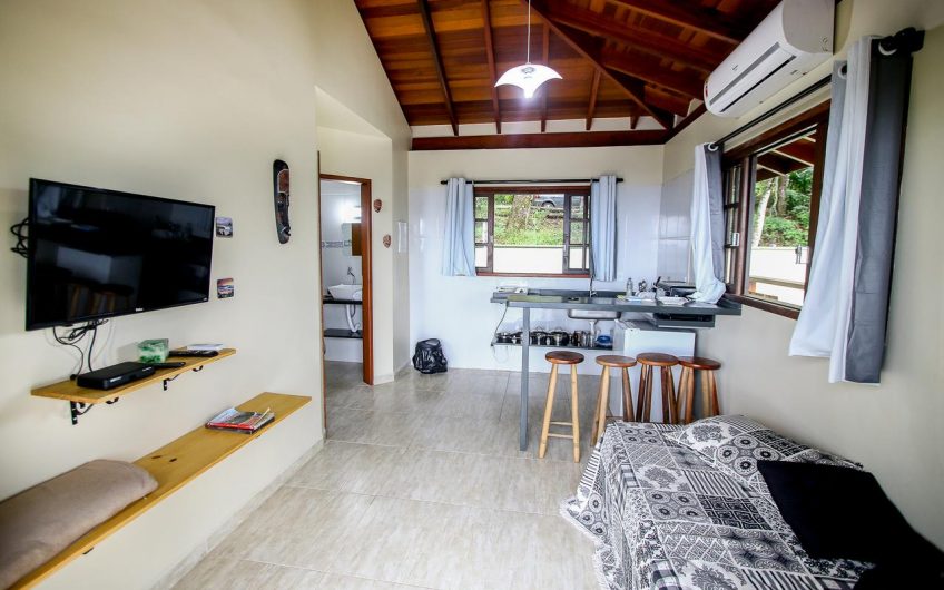 Burung Flats na Praia de Itamambuca em Ubatuba